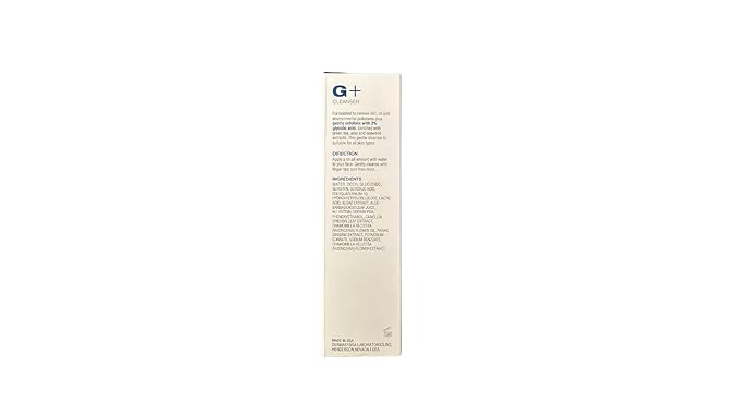 DS Dermasensa Glycolic Acid Face Cleanser - 3% Glycolic Acid - 100ml - Gentle Exfoliation - Suitable for All Skin Types - Enriched with Green Tea, Aloe Vera and Seaweed Extracts