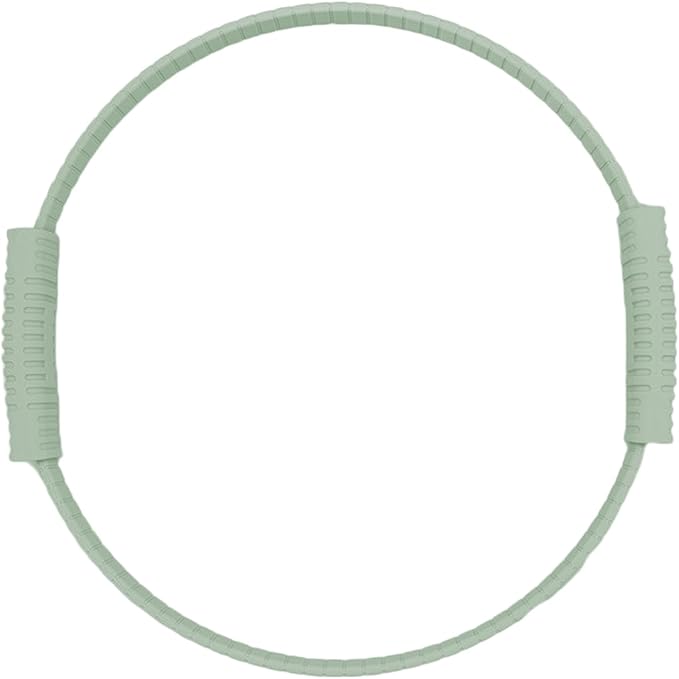 Yoga Pilates Resistance Ring for Leg and Butt Training, Portable Exercise Equipment with Anti-Slip Silicone, Home and Office Workouts, Postpartum Toning