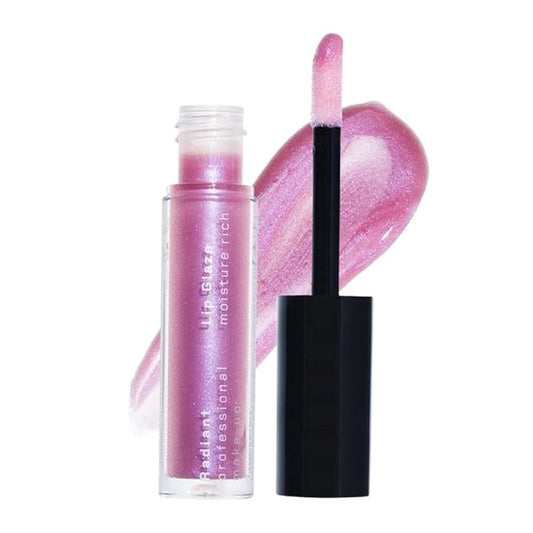Radiant Professional Lip Glaze (15 Shades) - Ultra-Glossy, Non-Sticky & Long-Lasting Lip Gloss for Women - High Shine Hydration - Vegan & Moisturizing for Soft, Nourished Lips - (08 IRIS HOLO)