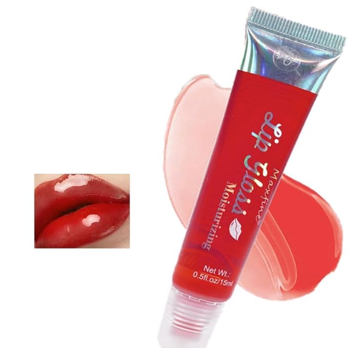 Shiny Fruit Glossy Lipgloss, Moisturizing Hydrating Plumping Liquid Lipgloss,