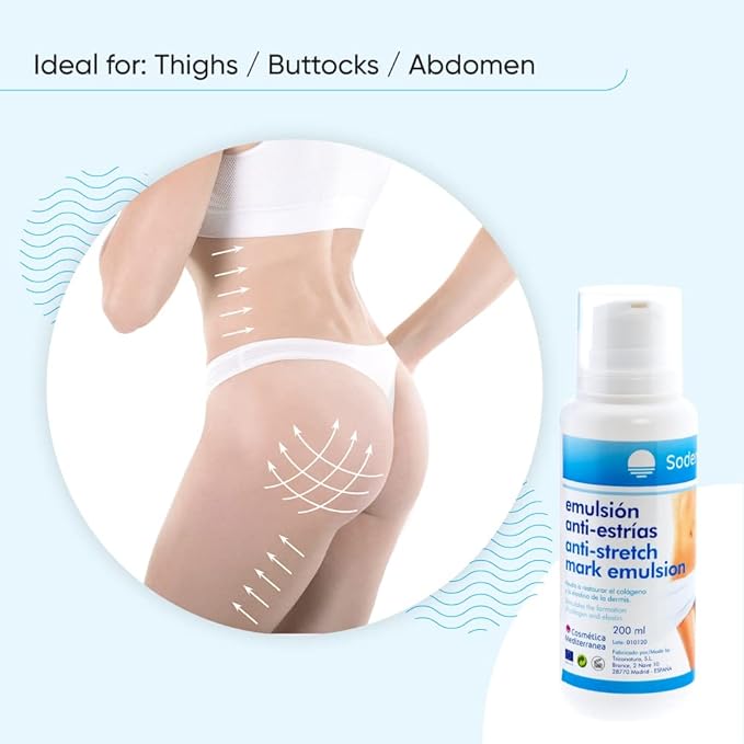 Anti-stretch mark cream ideal for pregnancy/Prevents scars/Regenerating