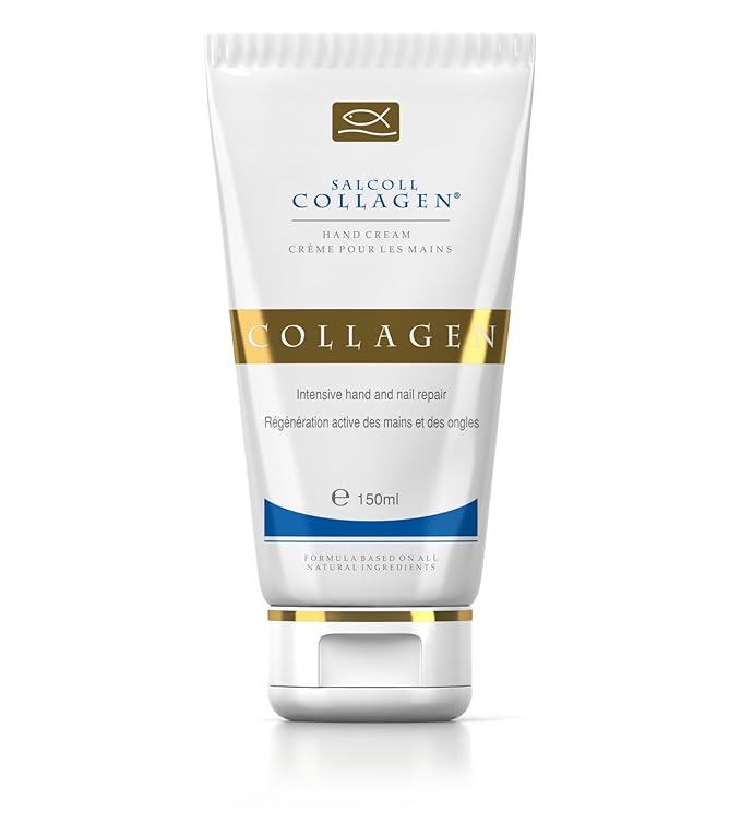 Pure Bioactive Anti-Aging Collagen Repair Hand Cream - Hypoallergenic Moisturizing Lotion, Dry Skin Relief, All Skin Types, 150 ml