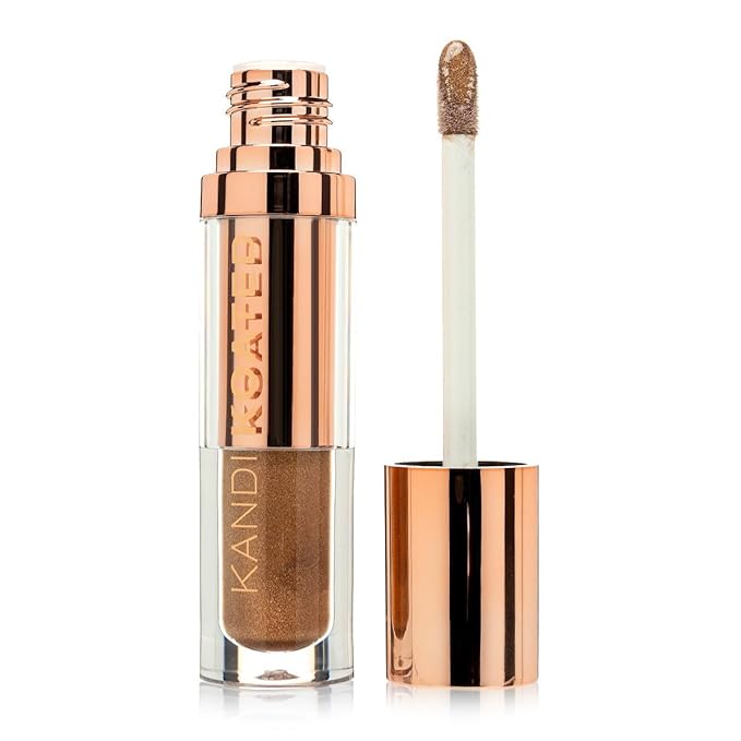 Kandi Koated Glaze Illuminating Lip Shine [Indulgent] Vegan Lip Gloss | Hydrating Lip Glaze with Paraben-Free, Cruelty-Free Formula, Sheer Color | Beauty & Makeup