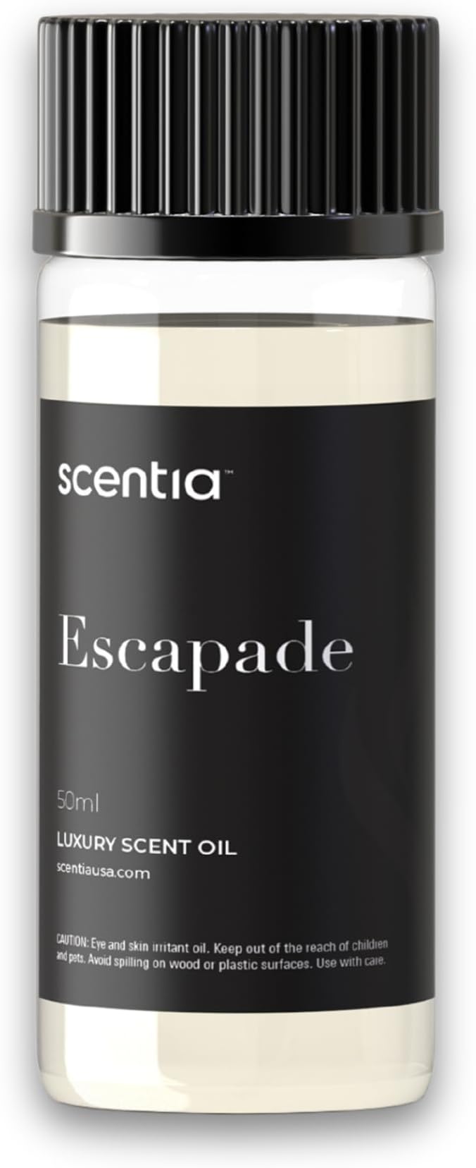 Scentia Diffuser Oil Inspired by R.itz Carl.ton - 50 mL 1.69 fl oz - Essential Oil Botanical Jasmine, Bergamot & Fresh Marine Notes for Aromatherapy Diffusers - Escapade