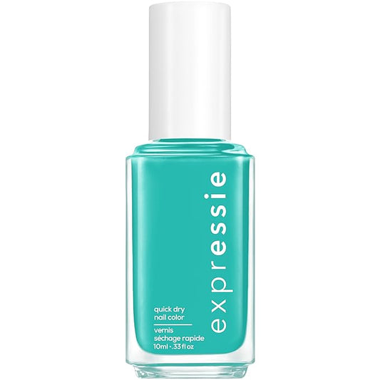 essie Expressie Nail Polish, Quick Dry Blue Nail Vegan,
