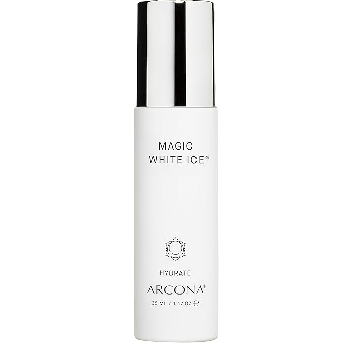 ARCONA Magic White Ice - Daily Oil Free Moisturizer - Hyaluronic Acid Moisturizer with Organic Aloe, Tea Tree, Vitamin C & Glyercin -Made In The USA