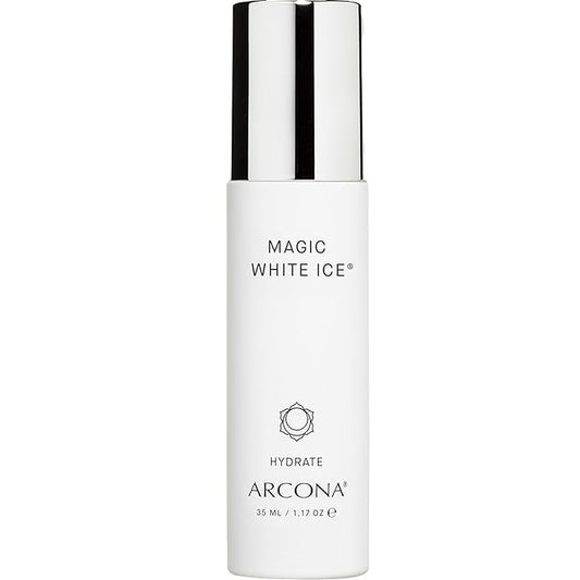 ARCONA Magic White Ice - Daily Oil Free Moisturizer - Hyaluronic Acid Moisturizer with Organic Aloe, Tea Tree, Vitamin C & Glyercin -Made In The USA