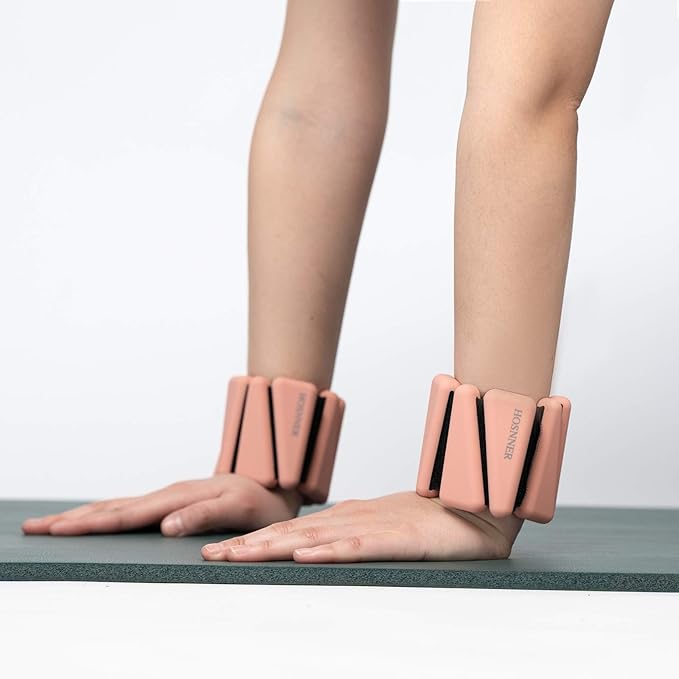 Adjustable Women Wrist Weights - Silicone Bracelet Button 1 LB 2 Per