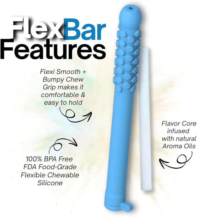Chewable Breather Cool Mint & Fresh Mint Refill Set – Natural Aromatherapy Quit Vaping Aid, Nicotine-Free Craving Relief – Fidget Tool Chew Stick, Breathing Aid & Anxiety Support