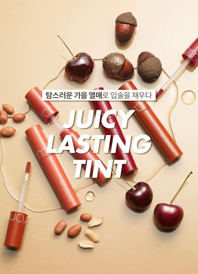rom&nd Juicy Lasting Tint - Vivid, Glossy, Moisturizing Lip