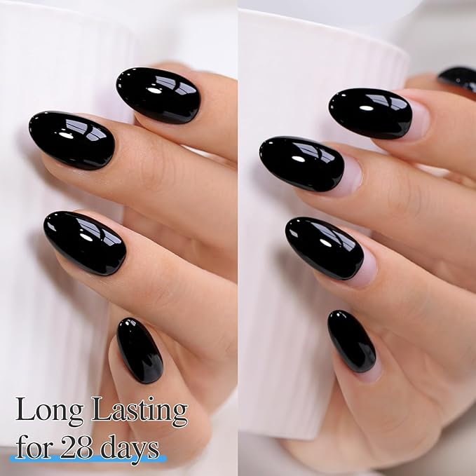 Double Rhythm 0.5Oz No Wipe Clear Gel Top Coat Base Coat Hema and Tpo Free 2 Pcs 15ML Gel Polish Soak Off Manicure DIY Home Salon (Top Coat Base Coat)