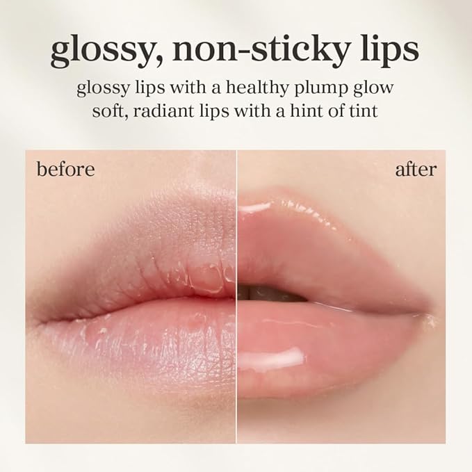 NOONI Korean Lip Oil - Applecoco | Long-Lasting, Moisturizing, Plumping, Revitalizing for Dry Lips, Waterproof, No Peel Off, Hydrating, Stocking Stuffers, Preppy Stuff, 0.12 FL Oz