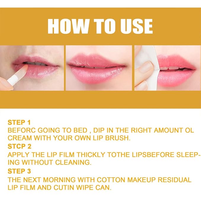 Lip Balm Honey Pot, Propolis Moisturizing Sleeping