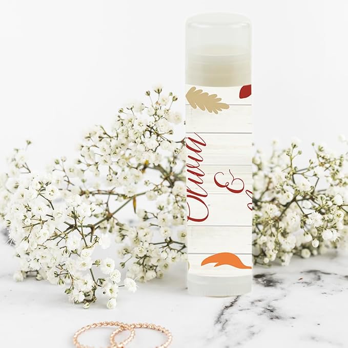 Andaz Press Personalized Bridal Shower Bachelorette Leaves,