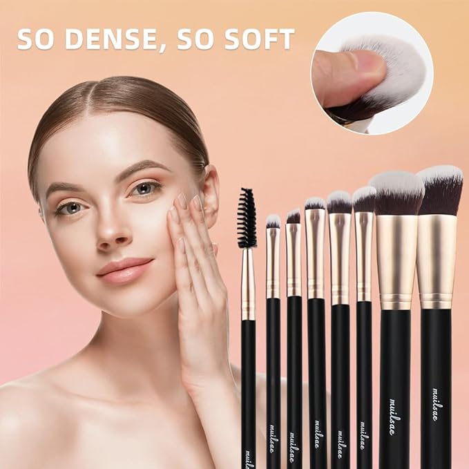 muilsae Eyeshadow Makeup Brush Premium Synthetic Eyeliner Brushes for Beginner & Professional (Eyeshadow Brush)
