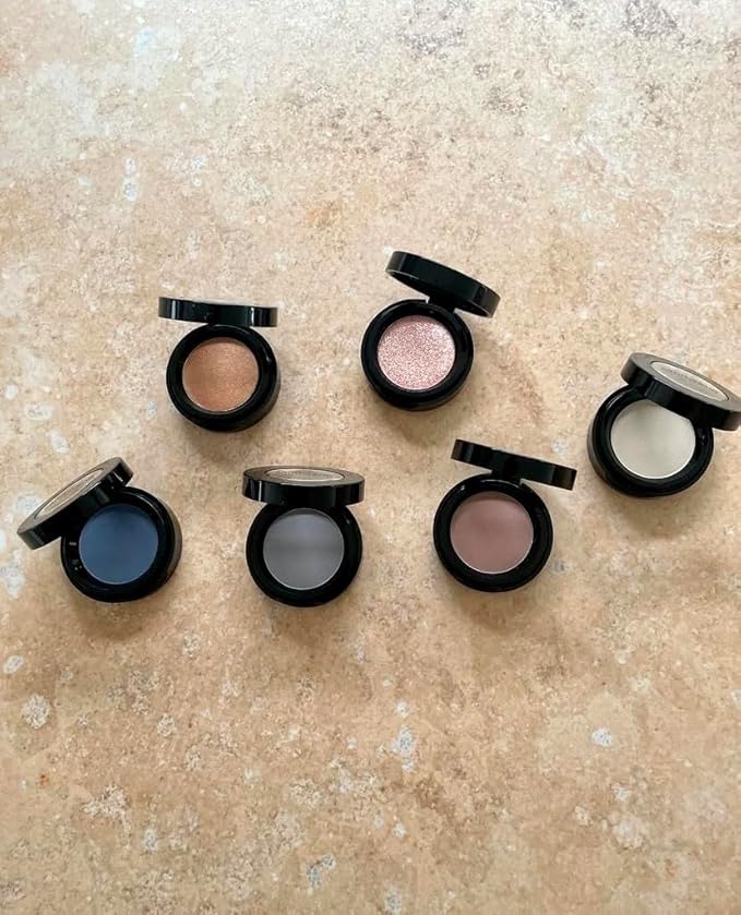 Sandstone Scandinavia Eyeshadow for Sensitive Eyes, Pink Eyeshadow with Long Durability, Allergy Certified, Fragrance-Free and Vegan Eye Make-Up, Hypoallergenic Make-Up (414 Light Rose)