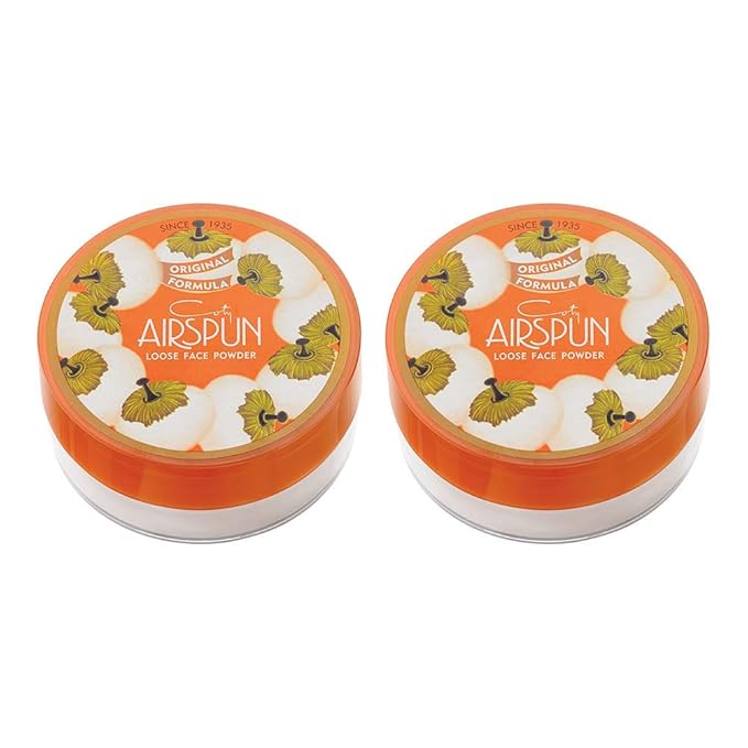 Coty Airspun Loose Face Powder, Translucent, Pack of 2