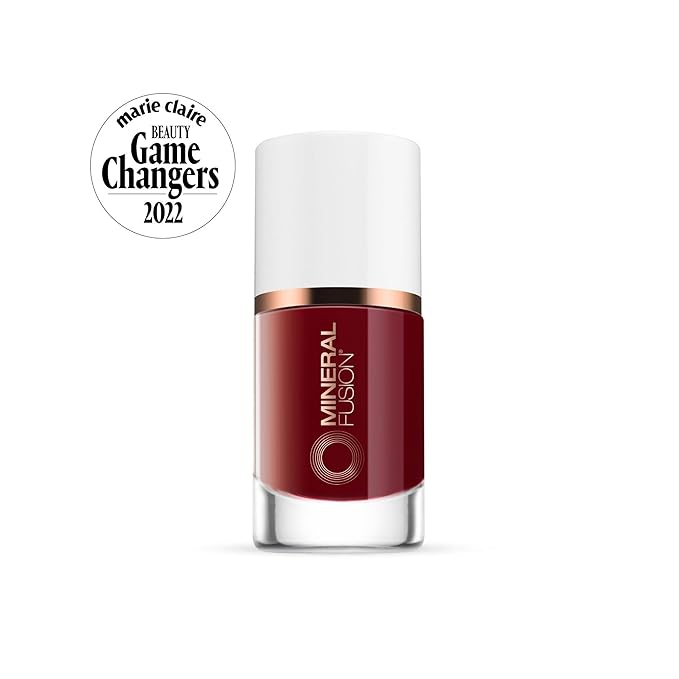 Mineral Fusion Nail Polish, Deep Red, Heart Throb Heart Throb 0.33 Fl Oz (Pack of 1)