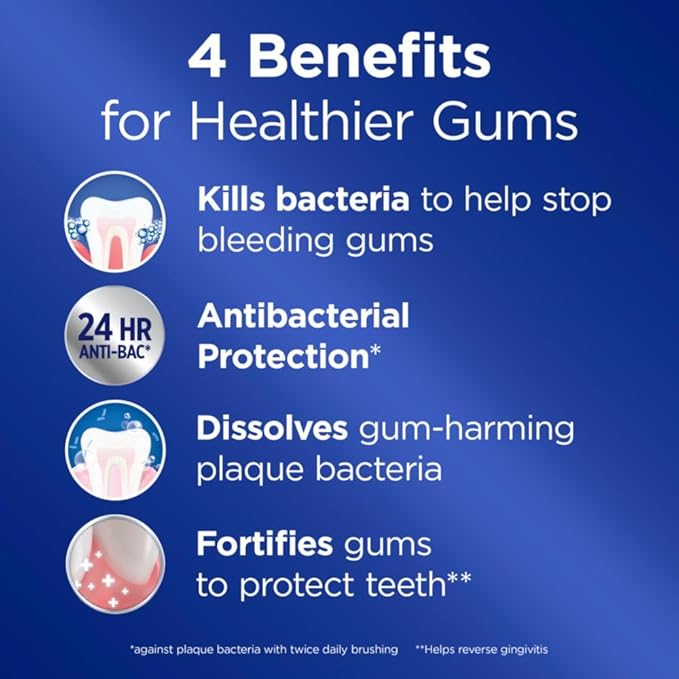 Crest Pro-Health Gum Detoxify Deep Clean Toothpaste, 4.8 oz Pack of 3 - Anticavity, Antibacterial Flouride Toothpaste, Clinically Proven, Gum and Enamel Protection, Plaque Control