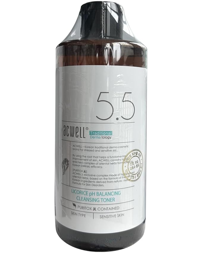 ACWELL Licorice pH Balancing Korean Toner for Cleansing