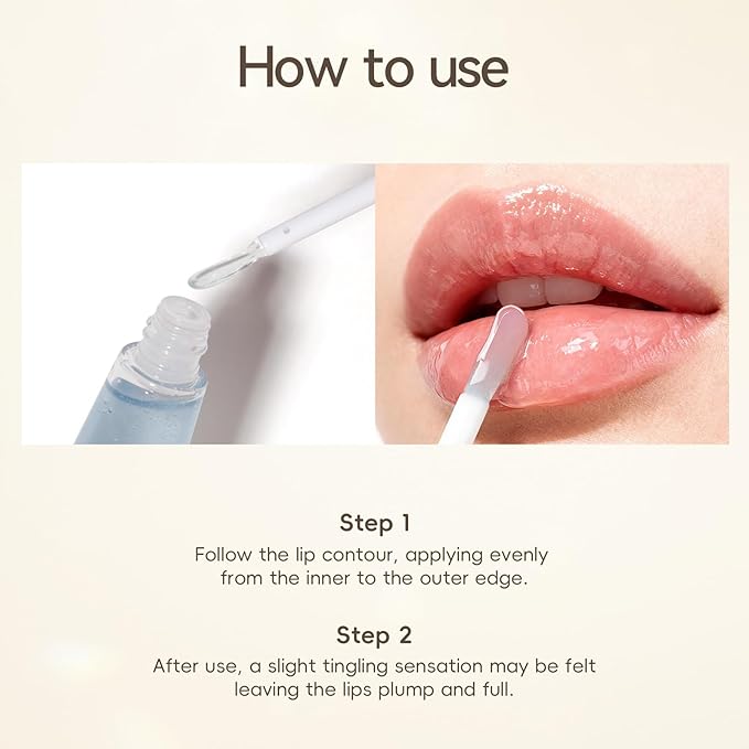 KISSIO PLUMP Lip Plumper,0.3 fl oz (9 ml),Maximum Plump with Ginger and Peptides,Extreme Lip Plumper,Hydrating and Plumping,Lips Line Care,Lips Gloss,Master | Large capacity, Powerful plumping