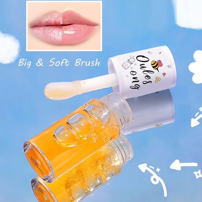 ZARICS 2 PCS Crystal Jelly Lip Oil Hydrating Hydrating