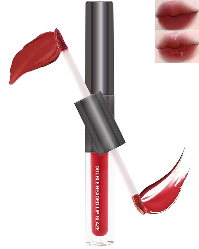 Matte Liquid Lipstick & Glow Lip Oil Gloss Glow