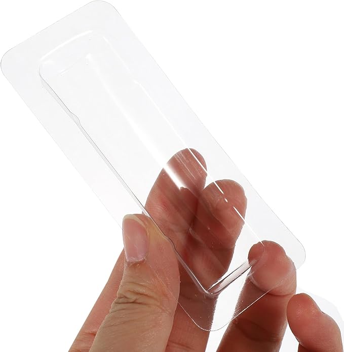 FOMIYES 30pcs Lip Balm Pouches Clear