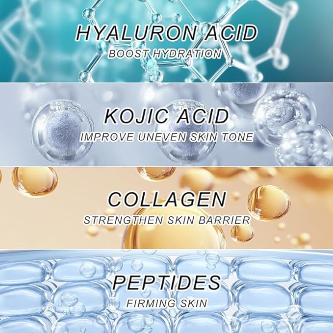 Natener 8 pairs PDRN Micro Eye Patches, Under Eye Patches for Puffy eyes, Dark Circles & Wrinkle | Hyaluronic Acid, Kojic Acid, Collagen, Peptides, Vitamin C, Niacinamide - Korean Popular Eye Care