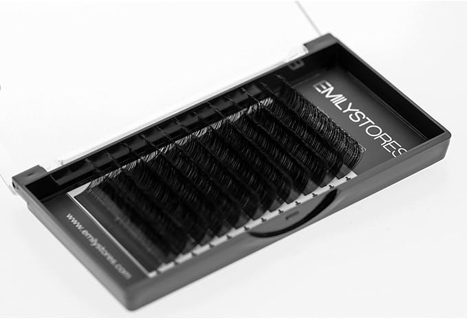Eyelash Extensions 0.15mm Thickness C Curl 13mm Length Individual Volume Natural Eyelashes For Lash Extensions(0.15,C,13mm)