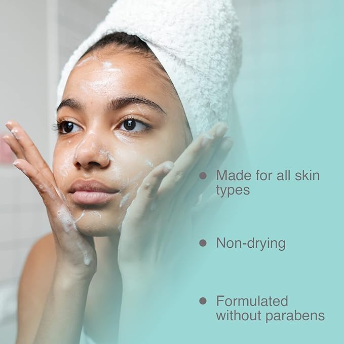 Pharmagel Hydra Cleanse Water Rinseable Facial Cleanser for All Skin Types | Natural Face Wash | Hydrating, Age Defying, and Revitalizing Face Cleanser | 3 fl. oz.