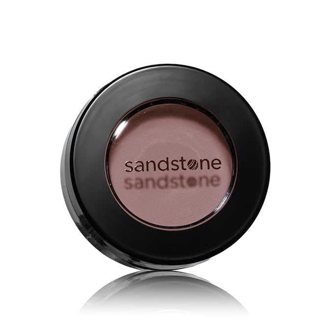 Sandstone Scandinavia Eyeshadow for Sensitive Eyes, Pink Eyeshadow with Long Durability, Allergy Certified, Fragrance-Free and Vegan Eye Make-Up, Hypoallergenic Make-Up (414 Light Rose)