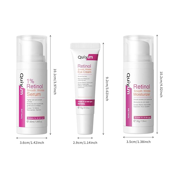 Anti Aging Skin Care Set, 1%