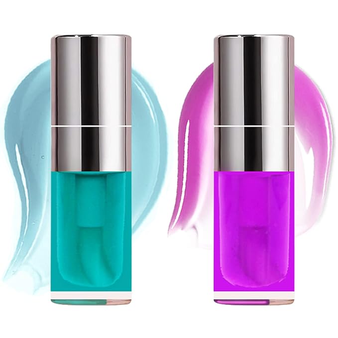 Lip Glow Oil Set, 2 Pcs