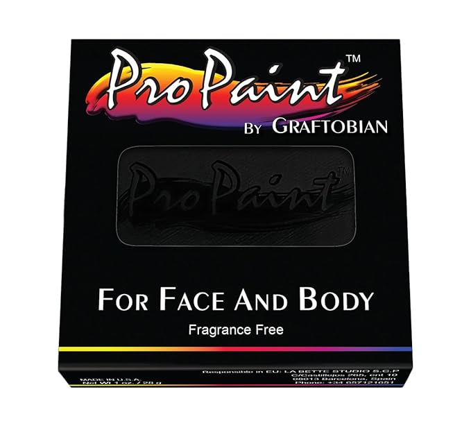 Graftobian ProPaint Raven Black 1 Ounce