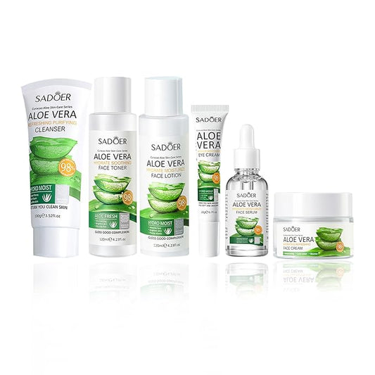 Aloe Vera Daily Skin Care Set Moisturizing