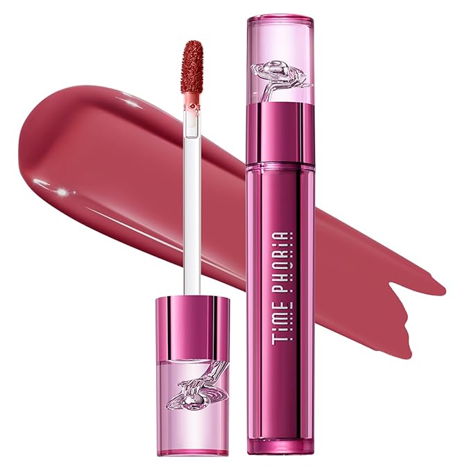 Altera Blurring Lip Tint 006 Wisp, Brownish Red Glossy to Soft Matte Finish, Blur Lip Lines, Weightless No-Sticky Airy Velvet Texture, Vibrant Hydrating Long-Lasting Lip Makeup