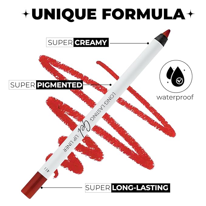 Lamel Gel Lip Liner - Long-lasting formula - Lip