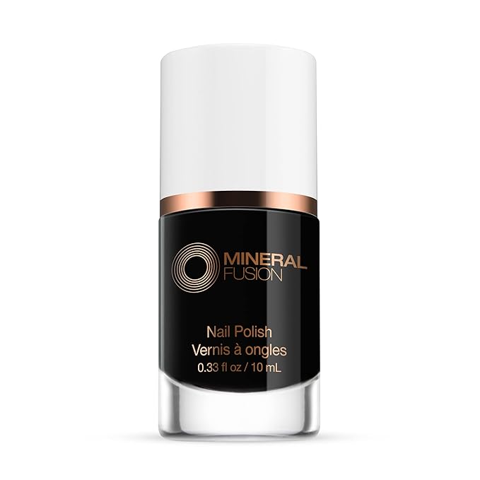 Mineral Fusion Nail Polish, Little Black Dress