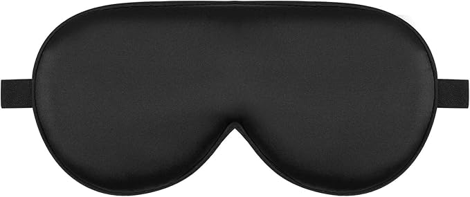 Silk Sleep Mask - Silk Eye Sleeping Mask for Women & Men for Total Blackout