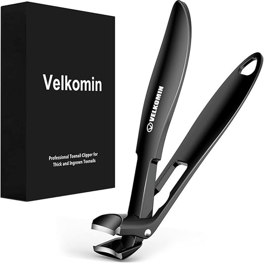 Toe Nail Clippers for Seniors, Mens Stocking Stuffers 2026, Ultra-Sharp Heavy Duty Large Thick Fingernail Clippers Cutters with Catcher for Men Women, 18-Month Replacement Warranty!