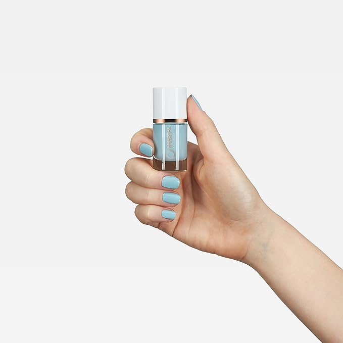 Mineral Fusion Nail Polish, Aqua Blue, Cloud 9 Cloud 9 0.33 Fl Oz (Pack of 1)