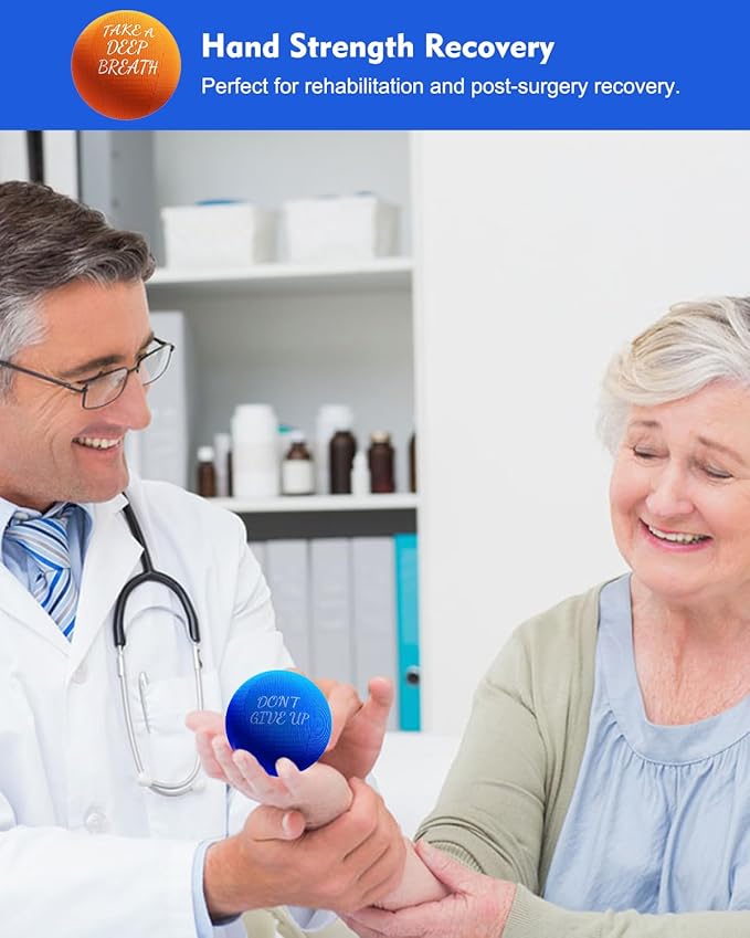 ALMAH Stress Balls for Adults 4 Density Hardness 4 Pack