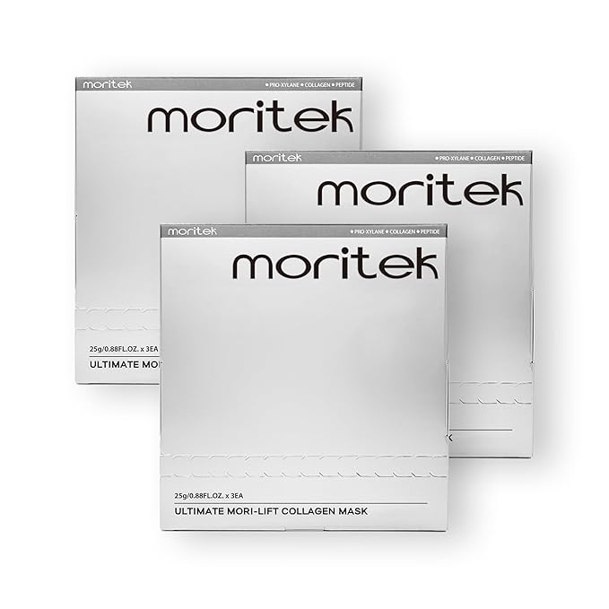 MORlTEK Deep Anti-Aging Mask (9pcs) - Firming V-Shaping Collagen and Provides intense Moisture for a Youthful Glow, Perfect for Targeted Repair and Rejuvenation