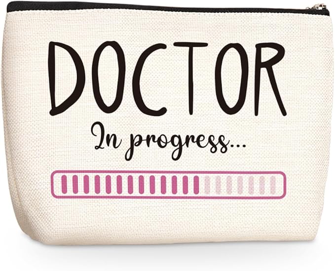 jealance Doctor Gifts Cosmetic Bag Medical Assistant Gifts Pharmacist Gift Makeup Organizer Bag Retirement Gift Travel Toiletry Bags Surgical Tech Week Gifts for Friends Christmas Birthday Graduation