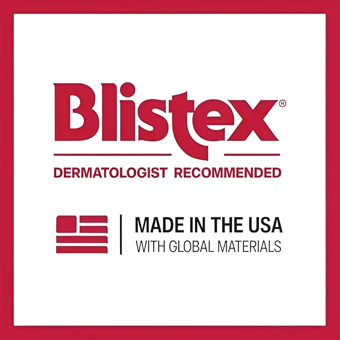 Blistex Lip Medex, 0.25 Ounce, Medicated Relief with Immediate Cooling, Soothes and Protects, Advanced Hydration, Restores Healthy Moisture Balance to Lips, 3 Count, 1 Pack