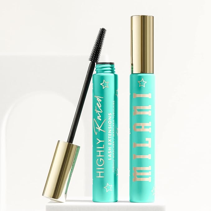 Milani Tubing Mascara, Highly Rated Lash Extensions Tubing Mascara Black for Added Length and Lift, Shea Butter to Nourish and Condition Lashes, Viral Tik Tok Products - 2 pack