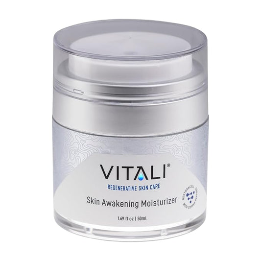 Vitali Skin Awakening Moisturizer – Lightweight Daily Body Cream for Hydrated, Smooth Skin, 5.07 fl oz