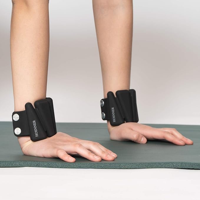 Adjustable Women Wrist Weights - Silicone Bracelet Button 1 LB 2 Per