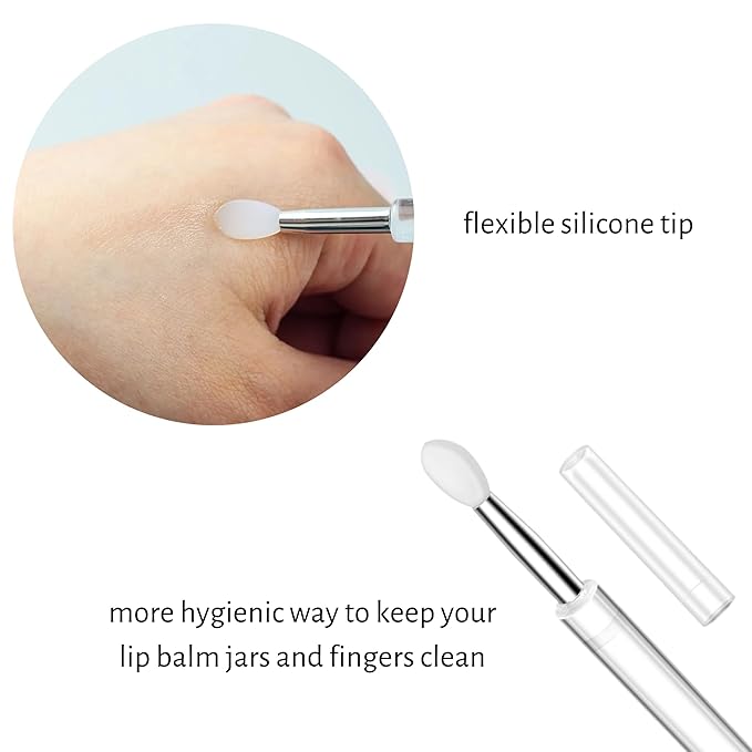 Set of 6 Medicated Lip Balms Holder